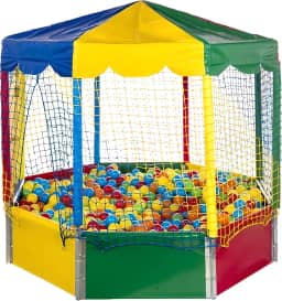 Genérico Piscina de Bolinhas Oitavada 2,00m Com 1000 Bolinhas Multicoloridas Premium