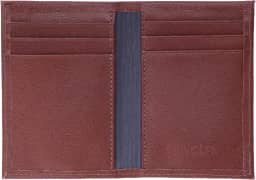 Carteira Masculina Porta Cartões Duo Couro Legítimo (Havana)