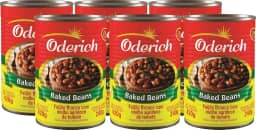 Feijão Branco ao Molho Agridoce de Tomate 420g (Baked Beans) (6 X 420g)