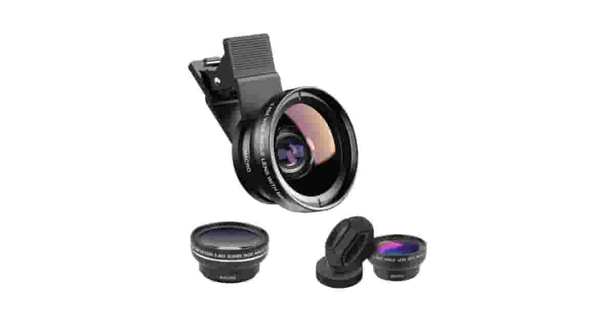 Qual É a Melhor Lente de Camera Para Celular? Análise de 10 Kits Para Fotos Criativas