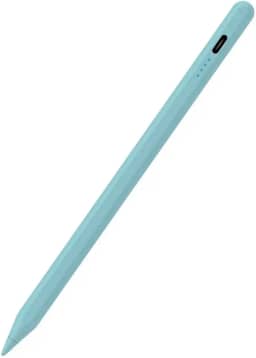 Caneta Stylus capacitiva universal para Samsung Galaxy Tab A7/A8/A9/A9 Plus - ferramenta de escrita/desenho compatível com Android/iOS, sensibilidade à pressão, pontas substituíveis (azul)