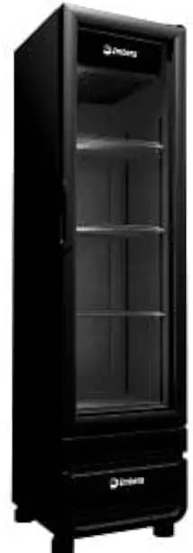Expositor e Refrigerador Vertical VR08 Imbera - All Black Inverter 244L Porta de Vidro 0ºC a +7ºC Bivolt Automático