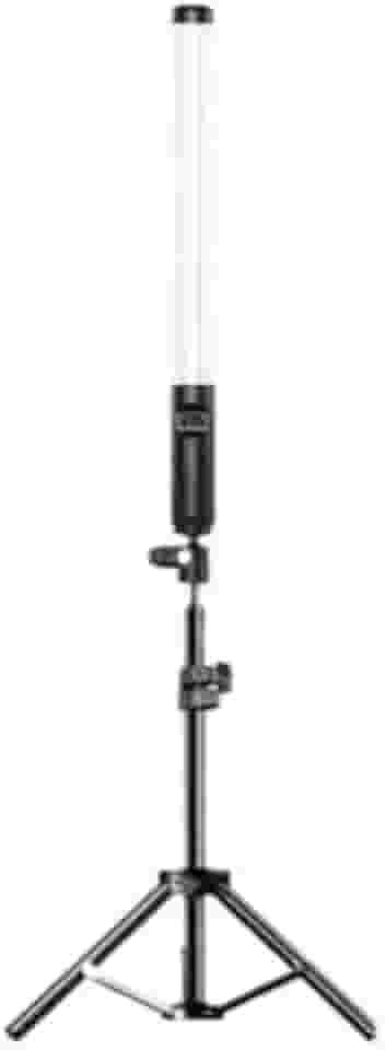 Bastão De Led portátil profissional iluminação Luz Rgb E Branco Preenchimento Foto Com Controle + Tripe 2 Metros(Bastão De Led+Tripe 2 Metros)