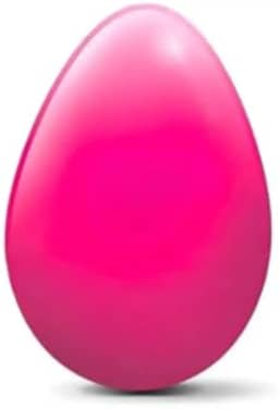 Brinquedo Mordedor para Cães Ovo Maluco Pequeno Médio e Grande Anti Stress(Rosa (P))