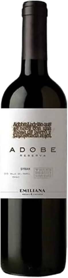 Vinho Chileno Emiliana Adobe Syrah Tinto 750 Ml