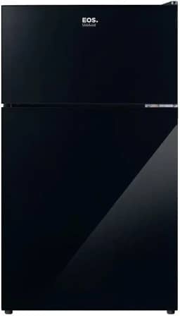 Frigobar Eos 88 Litros Duplex com Porta de Vidro Preto Efb140v 110v
