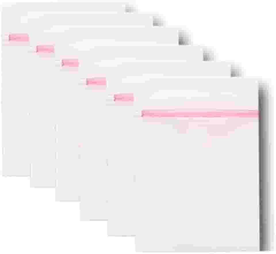 Kit 6 Sacos para Lavar Roupas Delicadas e Íntimas Máquina de Lavar- Pacote Grande 60x50cm - Loja UP SHOP (6)