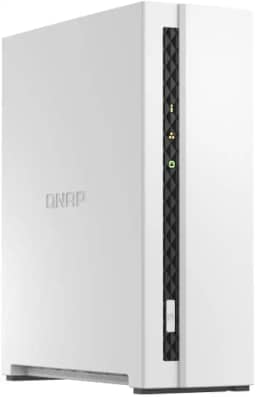 QNAP NAS de desktop TS-133-US 1 compartimento acessível com processador ARM Cortex-A55 Quad-core e 2 GB DDR4 RAM (sem disco)