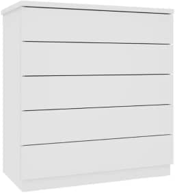 Cômoda 5 Gavetas Premium Tcil Móveis Neve