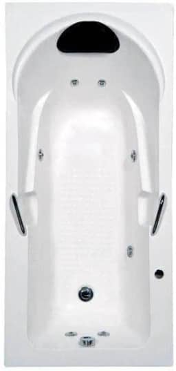 Banheira Hidromassagem Astra Capri Super Luxo 170cmx80cmx43cm - 04 Jatos Acrílico P1 Com Aquecedor 220v