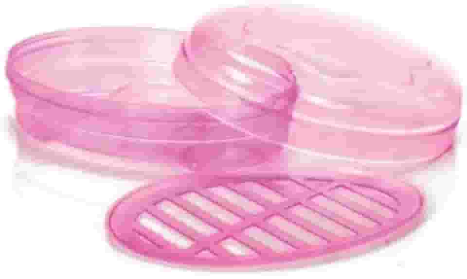 Saboneteira com Tela Escorredora, Elimina a Água Parada do Sabonete para Mais Higiene, Ideal para Economizar Espaço na Pia