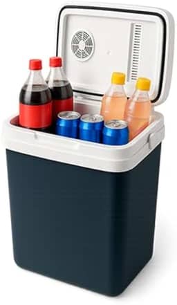 Geladeira Portátil 12V / 24V Para Carro Bivolt 21L Frio e Quente Mini Refrigerador Veicular Automotivo Cooler Resfria e Aquece
