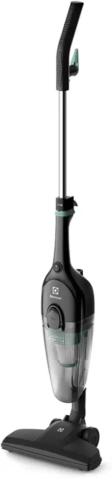 Aspirador pó vertical com fio portátil de mão 2 em 1 1100W cabo 5m capacidade 1,2L filtro HEPA Electrolux STK12 preto 127v