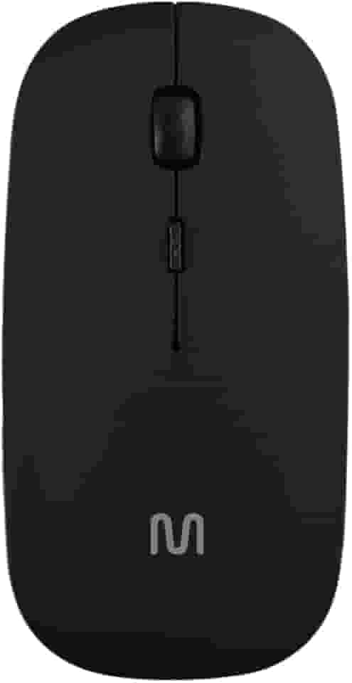 Mouse sem Fio Slim Recarregável Bateria de 400mAh 1600-2400 DPI 4 Botões Multi - MO290