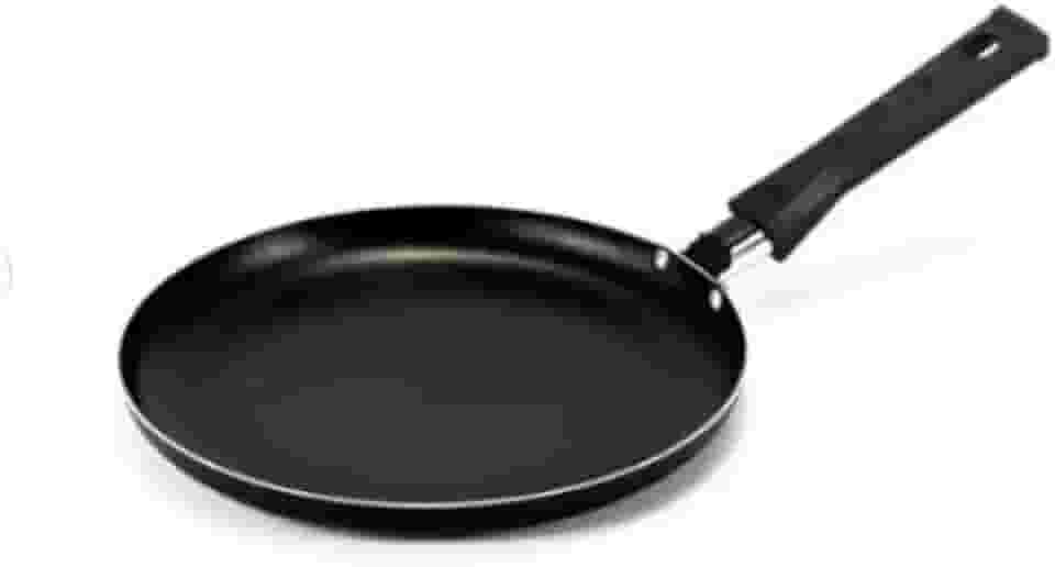 Panquequeira 22cm Antiaderente Preta Não Gruda Panqueca Tapioca Crepioca Frigideira Ônix
