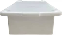 Caixa Plástica Frigorífica Multiuso para Congelamento Câmara Fria 40 Litros Com tampa