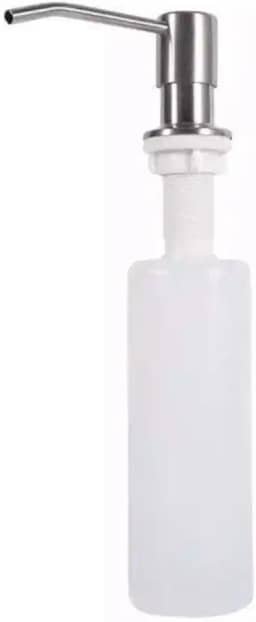 Dispenser Embutido Dosador de Detergente para Pia de Cozinha Dispensador Inox de Sabão de Embutir em Bancada 500ml