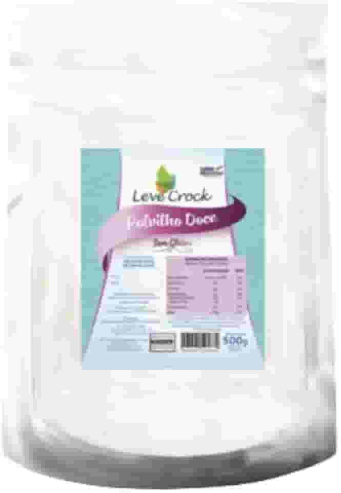 Kit 2X: Polvilho Doce Sem Glúten Leve Crock 500g