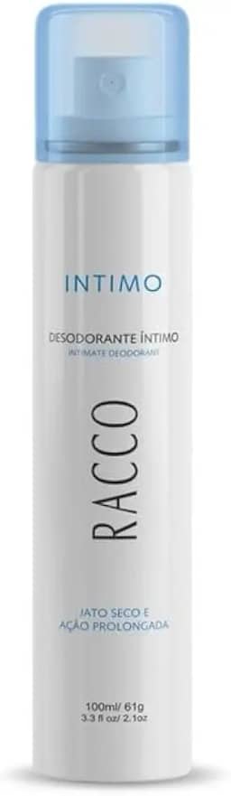 Racco Desodorante Spray Jato Seco Intimos (1015) - Racco