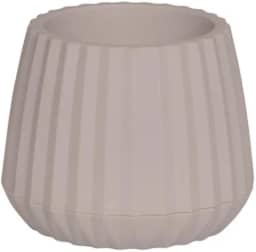 Mor - Vaso Cachepot Wave 15cm Branco Antigo