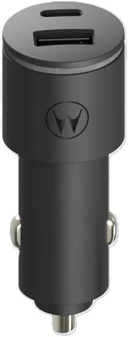 Motorola, Carregador Veicular Turbo Power™ 45W CHR-0679, Porta USB-A e USB-C