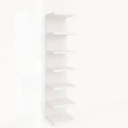 Prateleira Flutuante Multiuso MDF - Organizadora Moderna para Sala, Cozinha e Escritório (170cm Branco)