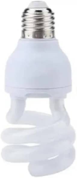 Lâmpada UVA e UVB para Répteis, 13W 110V - Luz Ultravioleta para Tartarugas, Lagartos, Iguanas e Anfíbios - Kit de Iluminação para Terrário