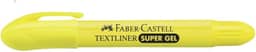 Caneta Marca Texto Gel, Faber-Castell, SuperSoft, SM/1557, Amarelo, 1 Unidade