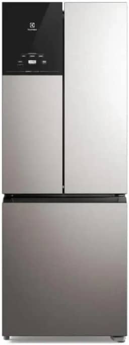 Geladeira Electrolux Frost Free Inverter 480L Efficient AutoSense 3 Portas Inox Look (IM7S) 127V