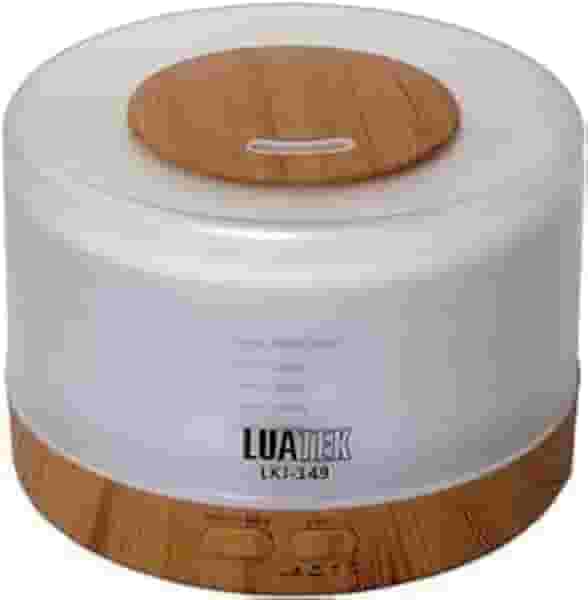 ANIMUS BEM ESTAR Difusor De Aromas Umidificador Cylindrical 500ml Led Ultra-Sônico