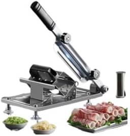 Cortador de carne Manual de aço inoxidável para fatiador doméstico
