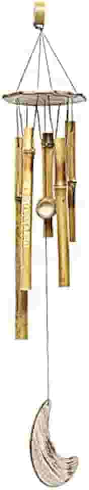 Mobile Sino dos Ventos de Bambu Lua 55cm