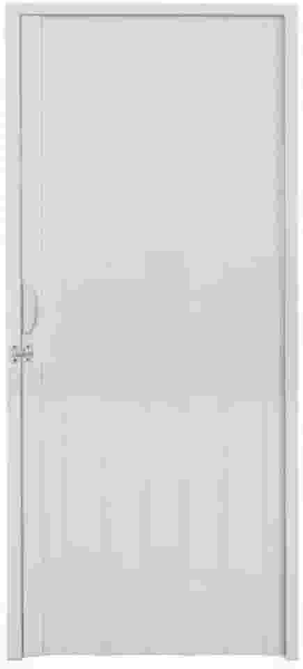 Porta Sanfonada PVC Polifort 210cmx60cm Cinza