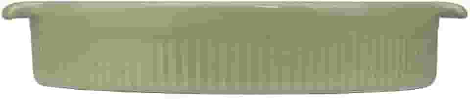 Germer, Travessa redonda em porcelana, modelo assar ou servir, Funda, refratária, Ø 21 cm, 1000 ml, Verde Chá