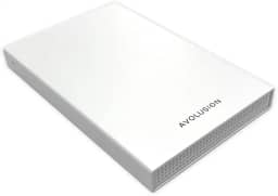 Avolusion HD250U3-WH Disco rígido externo portátil para jogos PS5 de 1 TB, USB 3.0, cor branca (PS5 pré-reformado)