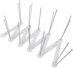 Kit 4 Metros Espicula Inibidora de Pombos Control Up Espanta Aves