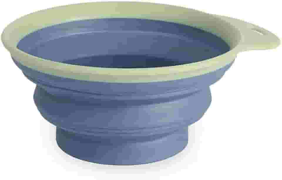 Comedouro e Bebedouro Portátil para Pets Azul - Oikos Animal