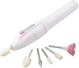 Yepp Kit Lixador De Unhas Elétrico Remove Cutículas Calos e Modela