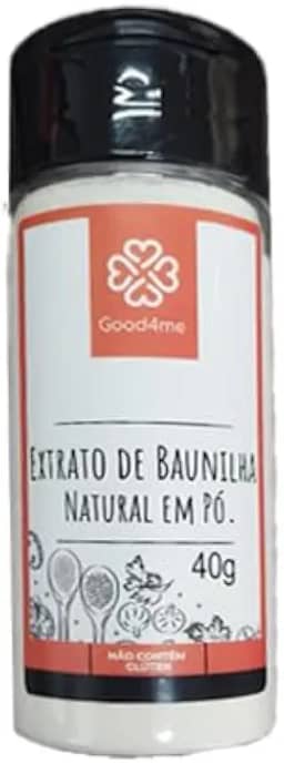 Extrato de Baunilha em Pó Natural Grativita 40g
