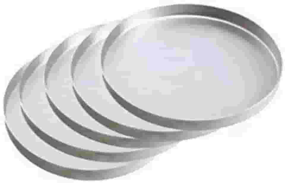 Kit Forma P/ Pizza Em Aluminio 30, 40, 45cm