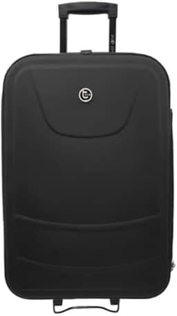 MALA DE VIAGEM GRANDE COSMO COM 2 RODAS - Preto