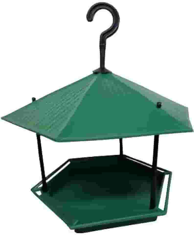 Genérico Comedouro E Tratador Pássaros Livres PU Ecológico Resistente de Pendurar (verde)