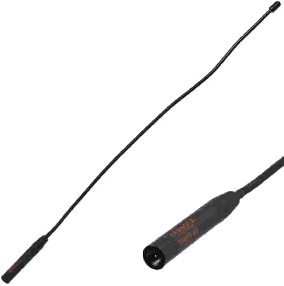 Diamond Antenna Antena portátil de banda dupla SRHF40 – Antena de rádio amador VHF/UHF de alto ganho 2 m/70 cm, leve e durável