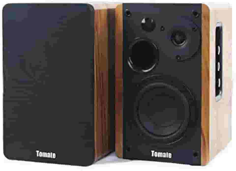 Caixa Acústica De Som Bluetooth 95dB Monitor de Audio 100W Para Estúdio Musical Televisão Computador Bivolt