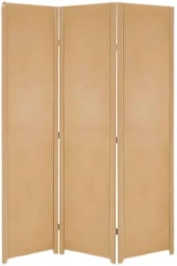 Divisórias de Ambiente Modelo Biombo com MDF Resistênte e Prático - Painel Decorativo para Sala, Quarto, Home Office e Varanda, Prático e Durável(SOLIDO)