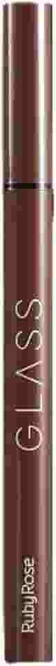Caneta Delineadora Glass HB527-2 Dark Brown — Delineador Líquido com Alta Pigmentação, Ponta de Precisão e Acabamento Natural para Olhos Definidos o Dia Todo