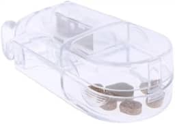 Cortador De Comprimidos E Porta Remédios Com Reservatório