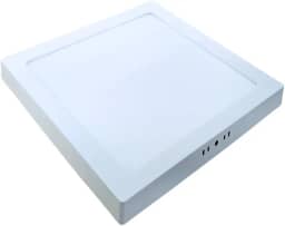 Painel Plafon Sobrepor Alumínio Quadrado LED 32W 30x30 Bivolt Branco Frio