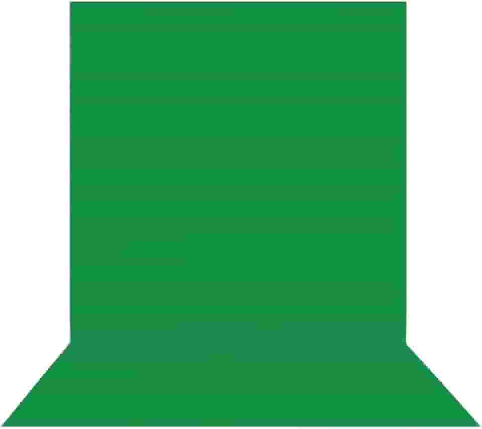 Fundo Infinito Chroma Key Verde em Poliéster 2m x 3m Sem Bainha Sou Foto para Edição de Imagem