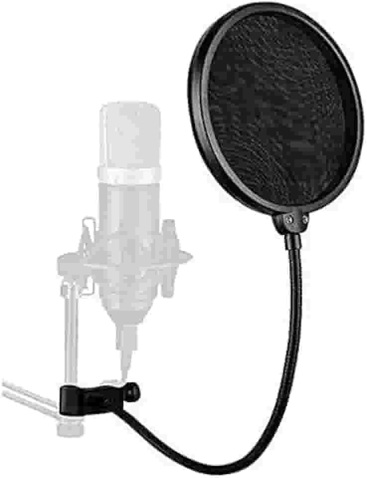 Filtro Anti Ruido Espuma Puff Pop Filter para Microfone MS15